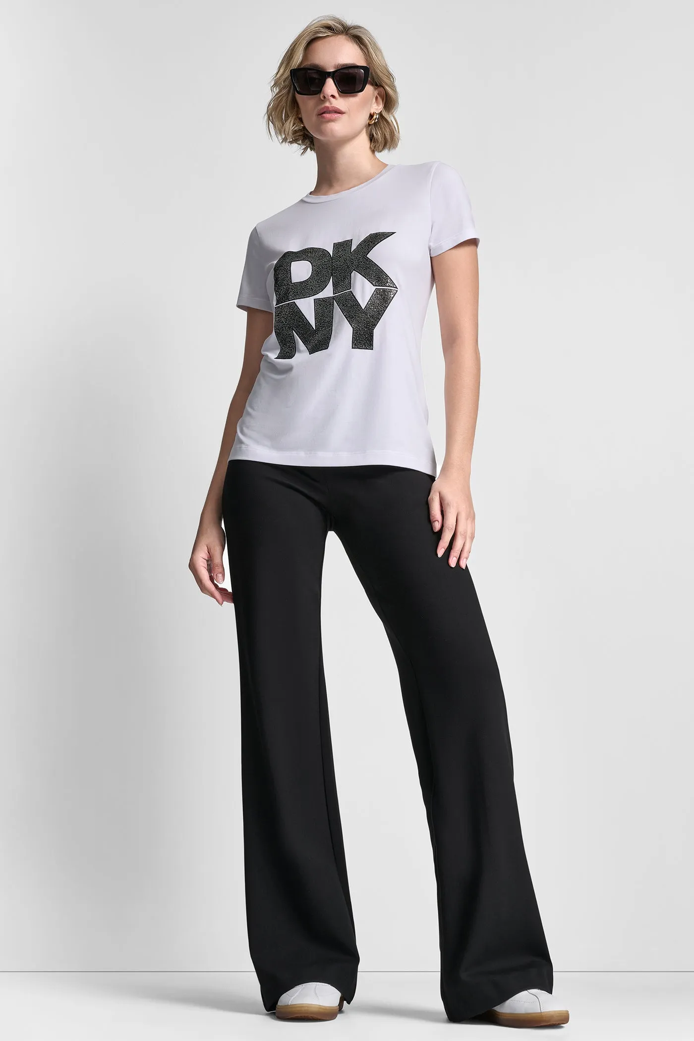 STACKED LOGO TEE sold by DKNY product image thumbnail 4