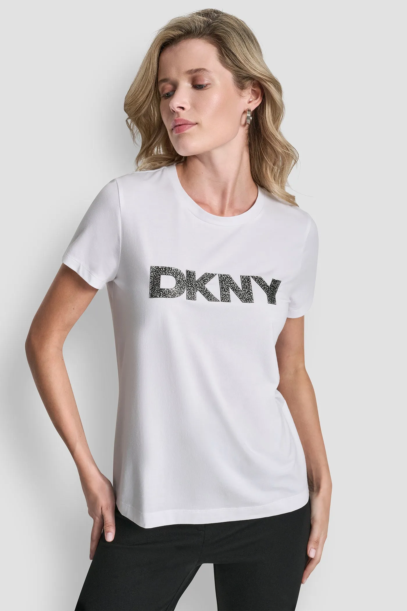LOGO TEE SHIRT sold by DKNY