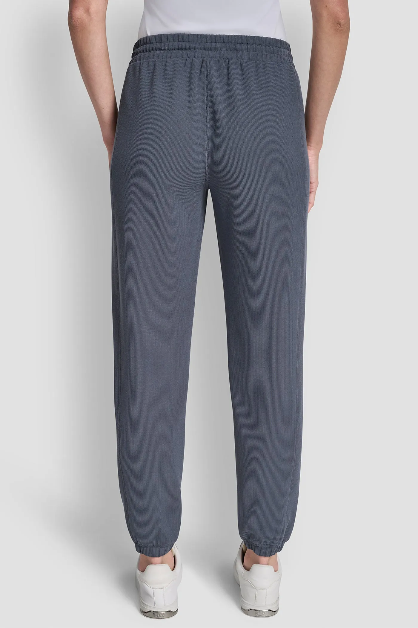HIGH LINE RIB MID RISE JOGGER sold by DKNY product image thumbnail 2