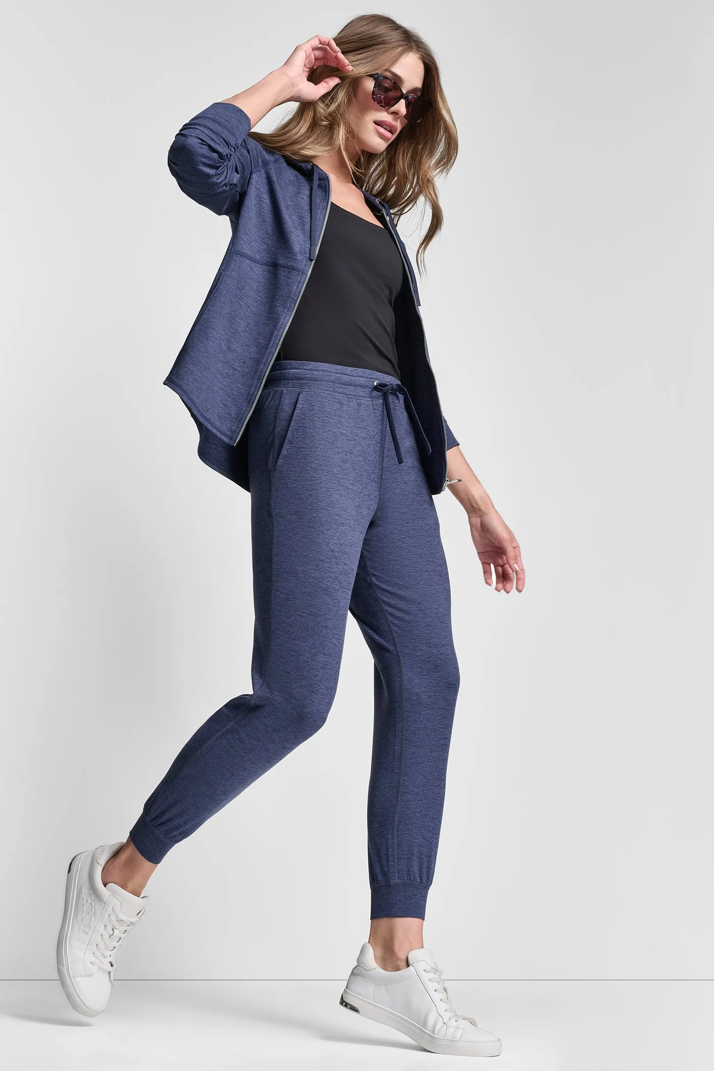 SPACE DYE HIGH WAIST SLIM FIT JOGGER sold by DKNY product image thumbnail 5