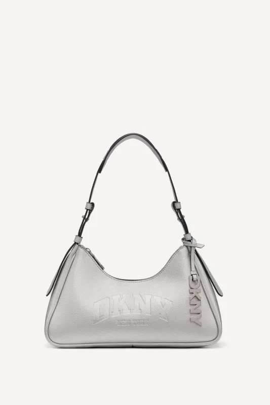 NELL LOGO EMBOSSED SHOULDER BAG sold by DKNY