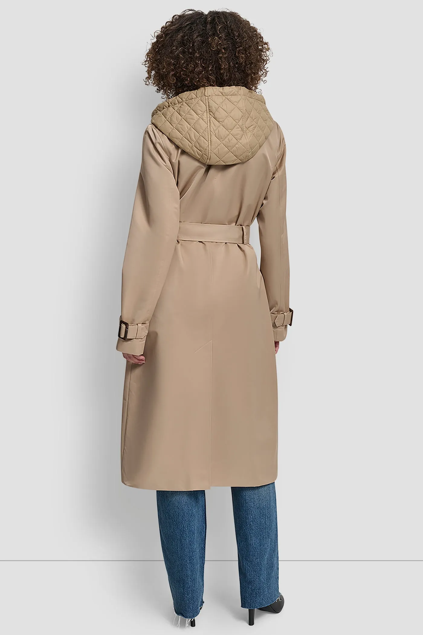 TRENCH COAT WITH QUILTED BIB sold by DKNY product image thumbnail 2