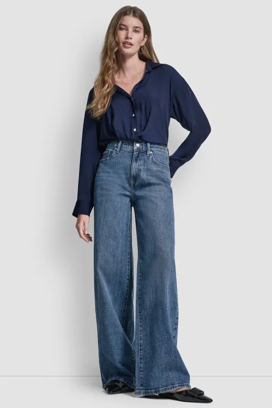 HIGH RISE TAILORED WIDE LEG sold by DKNY