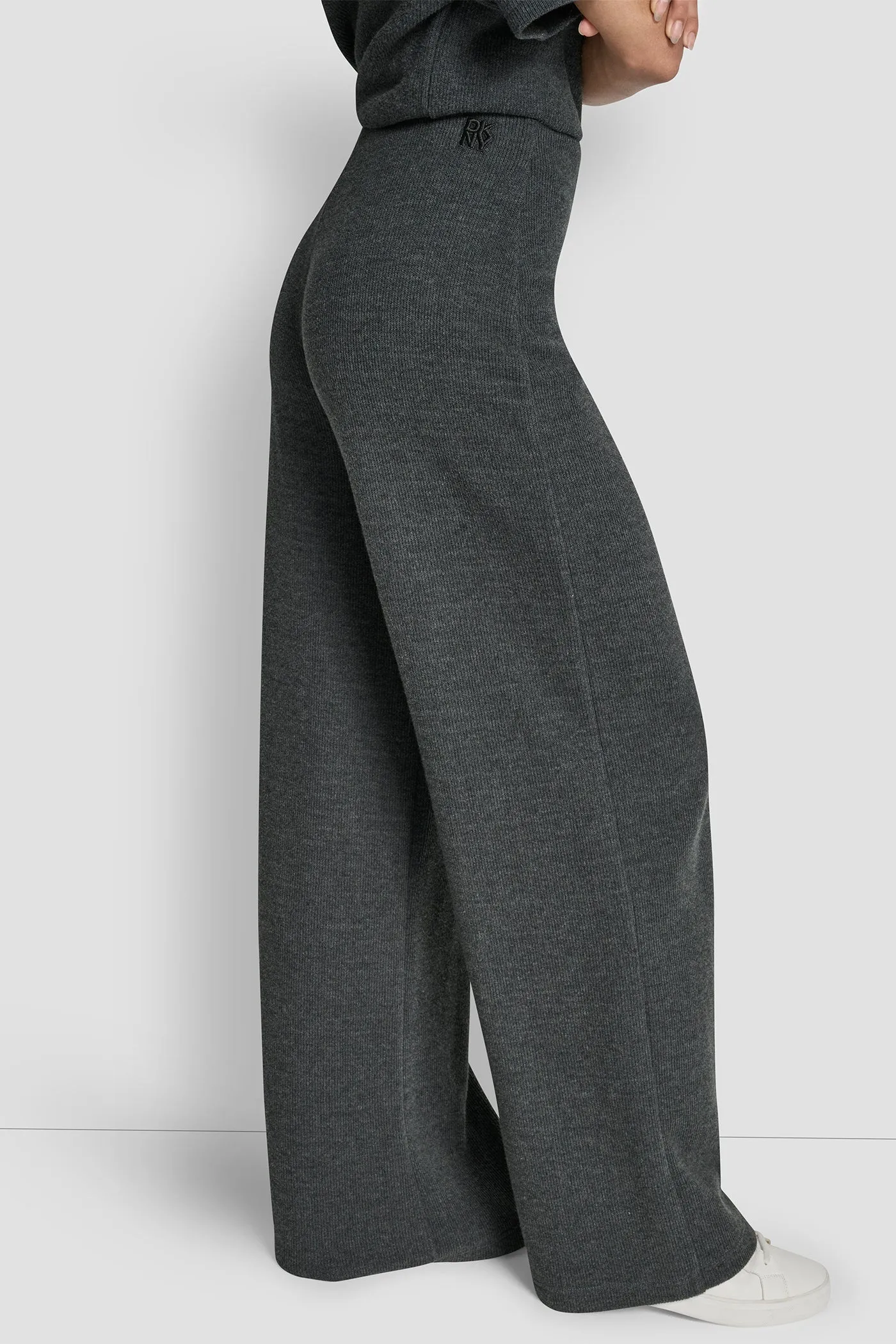 HIGH RISE WIDE LEG PANT sold by DKNY product image thumbnail 3