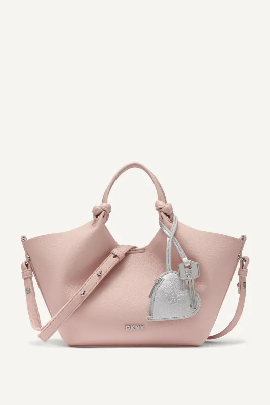 PAULA HEART SMALL COMMUTER TOTE sold by DKNY