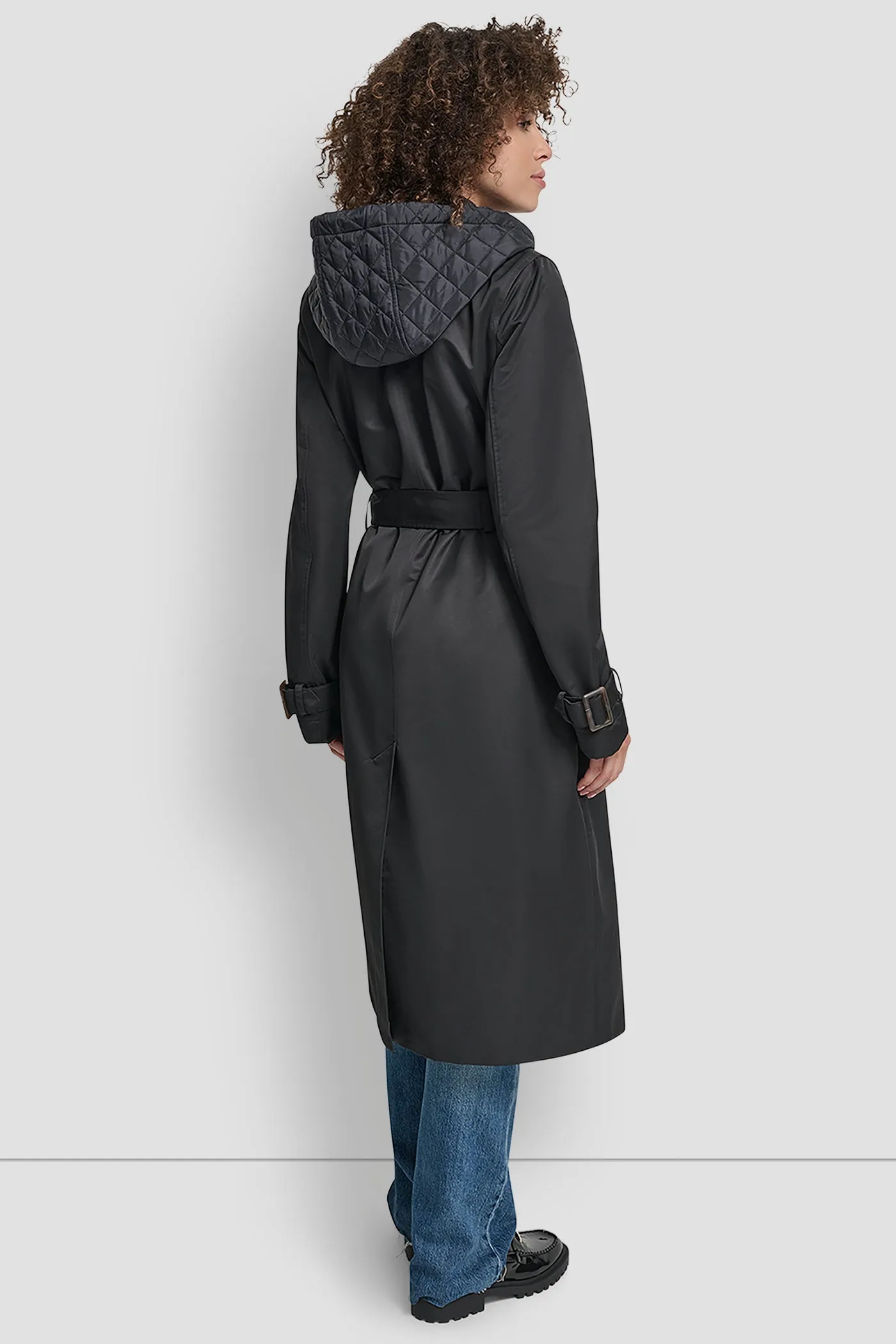 LONG TRENCH COAT sold by DKNY product image thumbnail 2