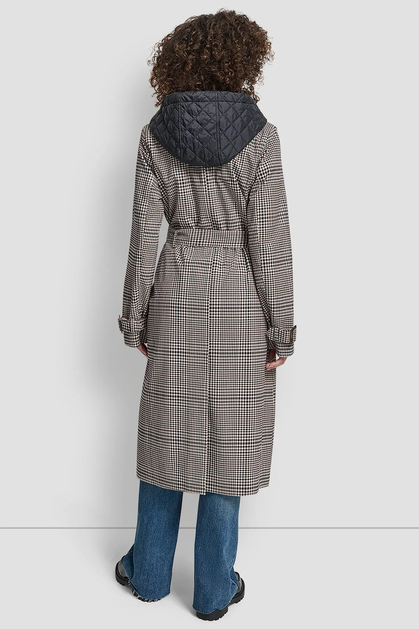 LONG TRENCH COAT sold by DKNY product image thumbnail 2