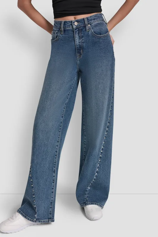 CLAREMONT HIGH RISE MODERN WIDE LEG 32" sold by DKNY