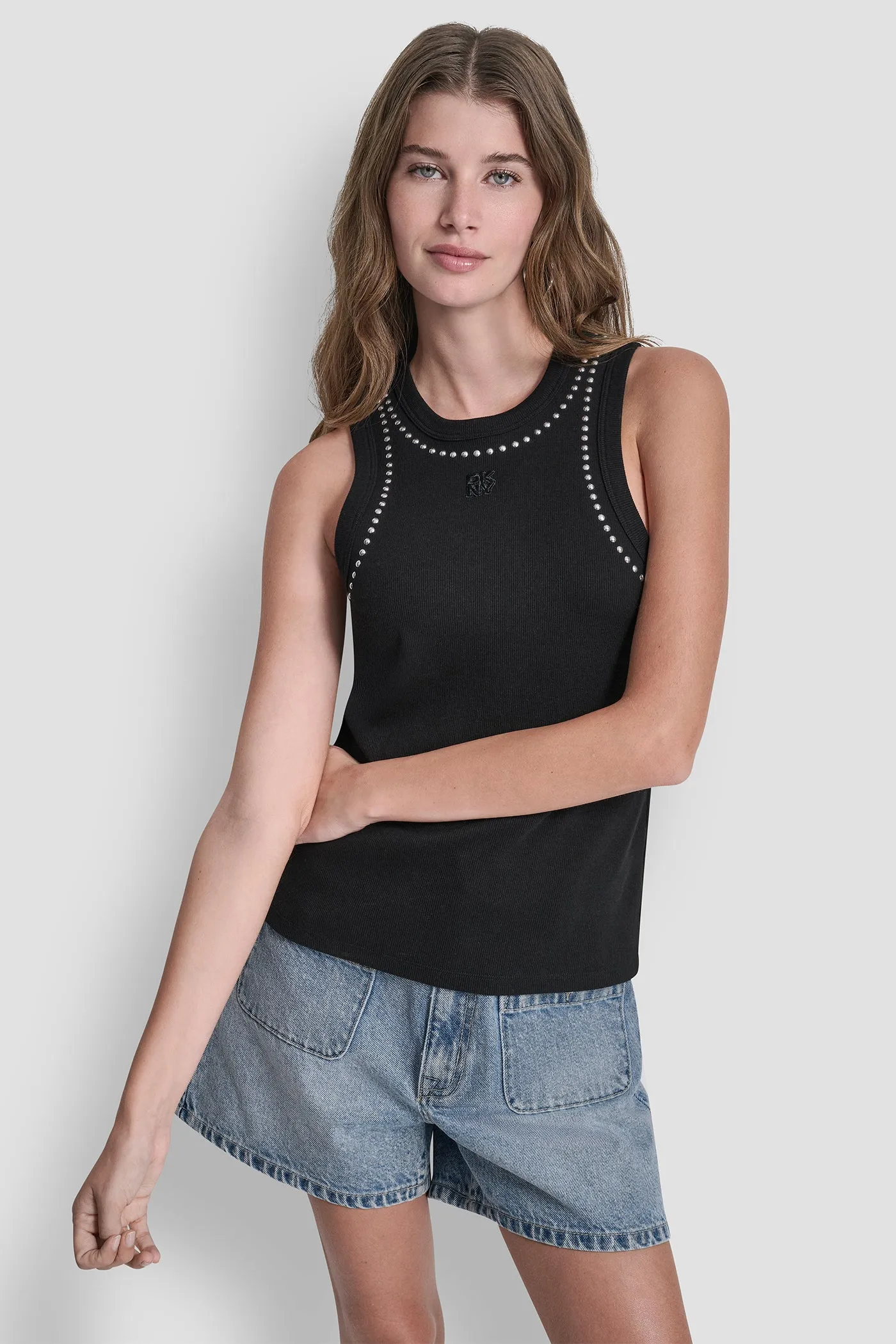 DOME STUDS TANK sold by DKNY