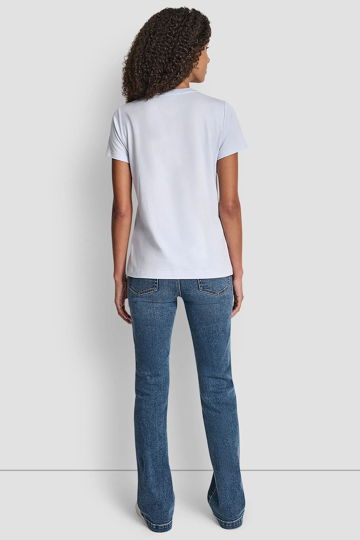 DKNY STACKED RHINESTONE LOGO TEE sold by DKNY product image thumbnail 3