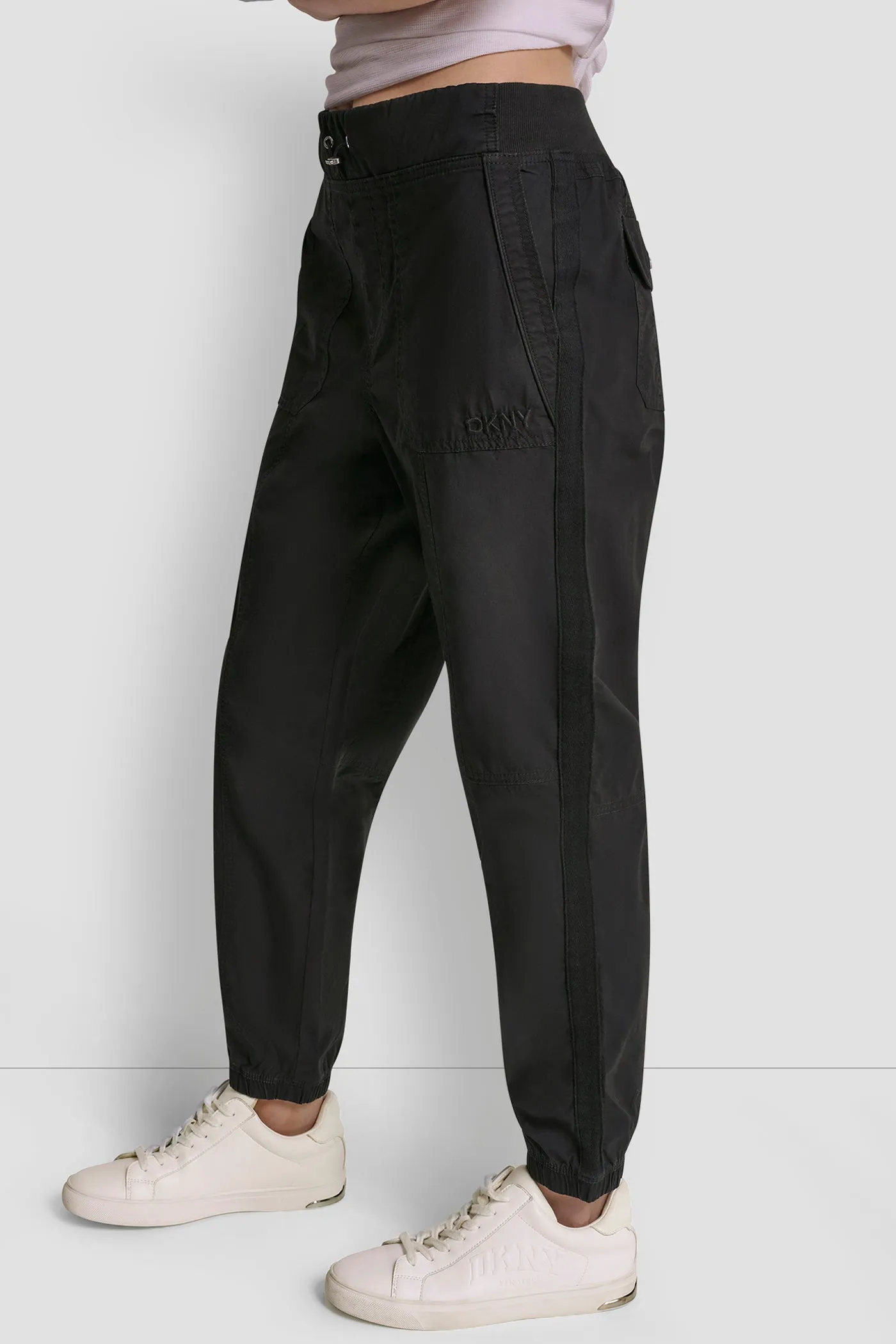 HIGH-RISE SLIM UTILITY JOGGER sold by DKNY product image thumbnail 4