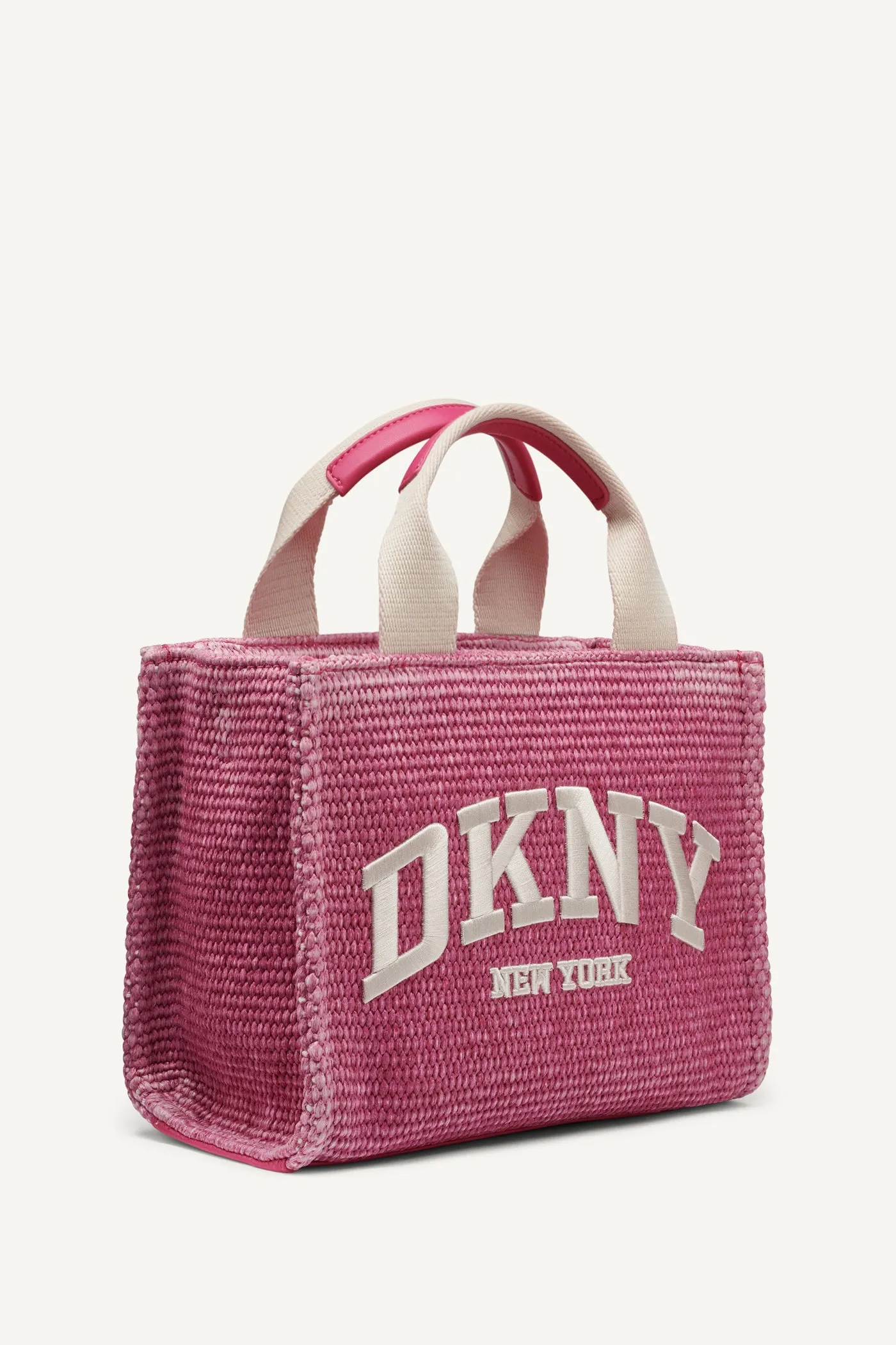 HADLEE SMALL STRAW LOGO TOTE sold by DKNY product image thumbnail 2