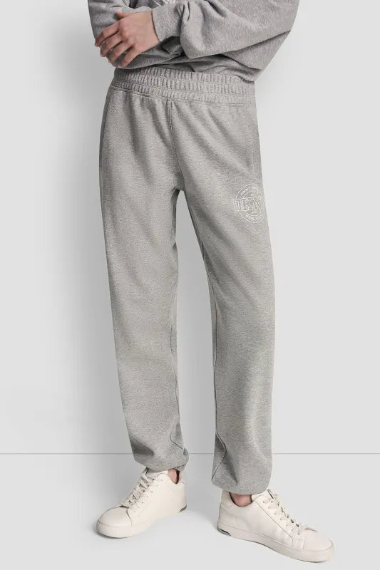 HIGH-RISE LOGO RELAXED JOGGER sold by DKNY