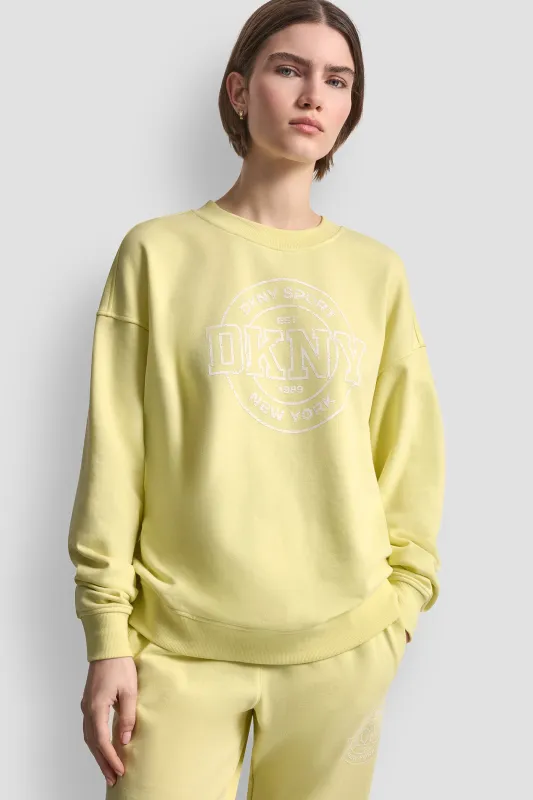 COLLEGIATE LOGO SWEATSHIRT sold by DKNY
