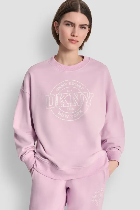 COLLEGIATE LOGO SWEATSHIRT sold by DKNY