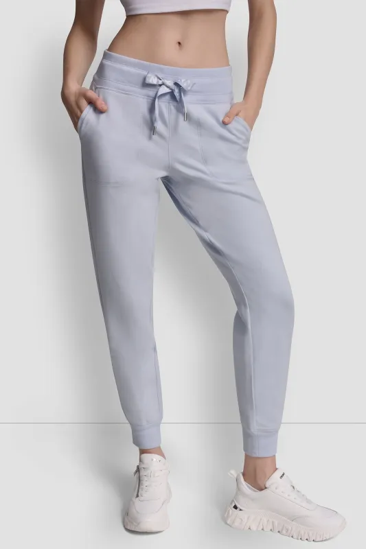 TWO TONE LOGO DRAWCORD JOGGER made by DKNY