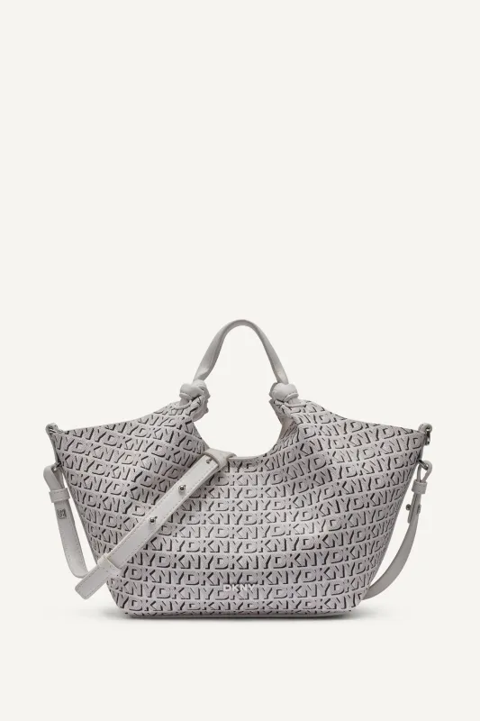 PAULA NEW YORK LOGO SMALL TOTE sold by DKNY