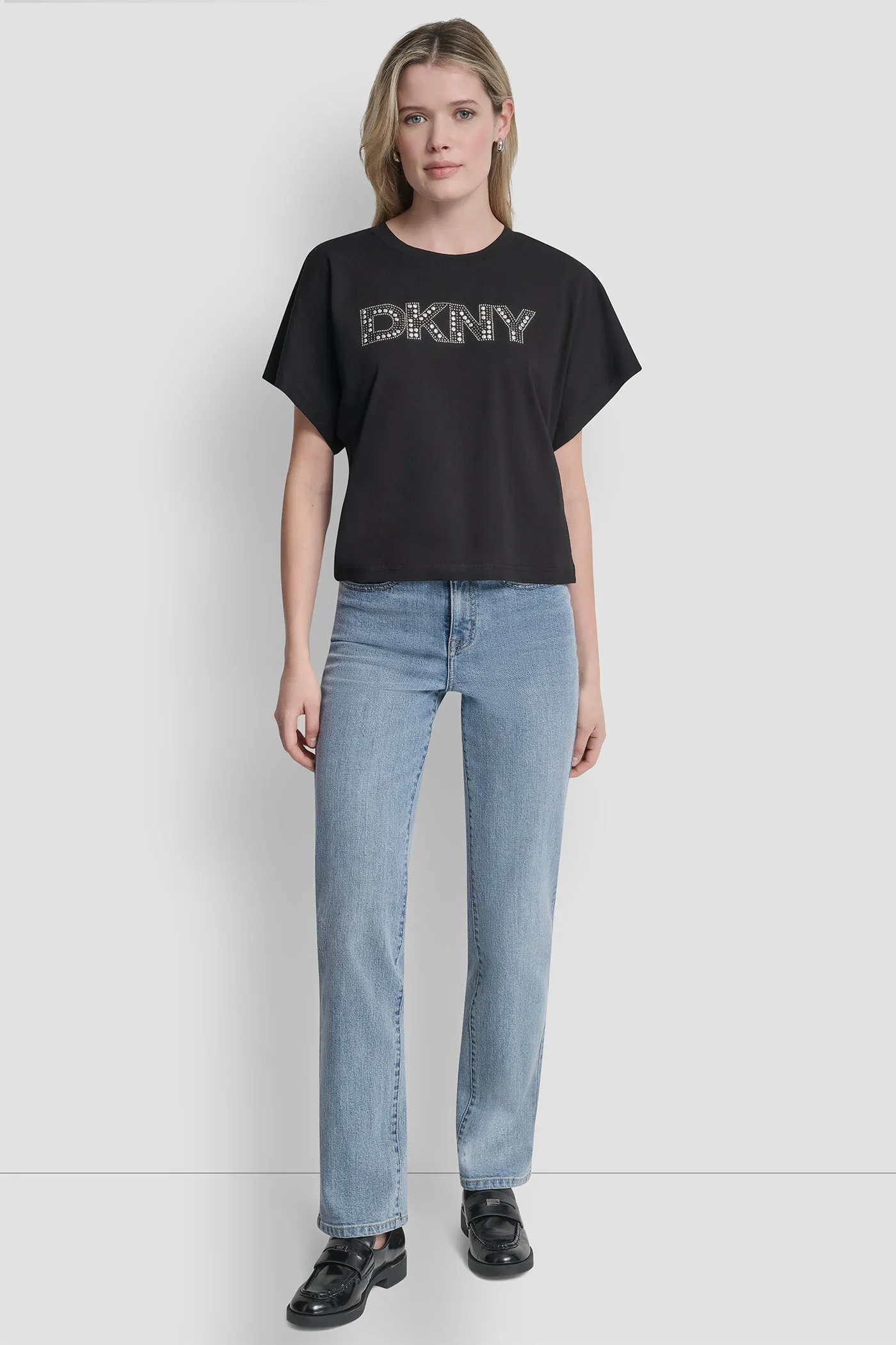 CRYSTAL LOGO TEE sold by DKNY product image thumbnail 4