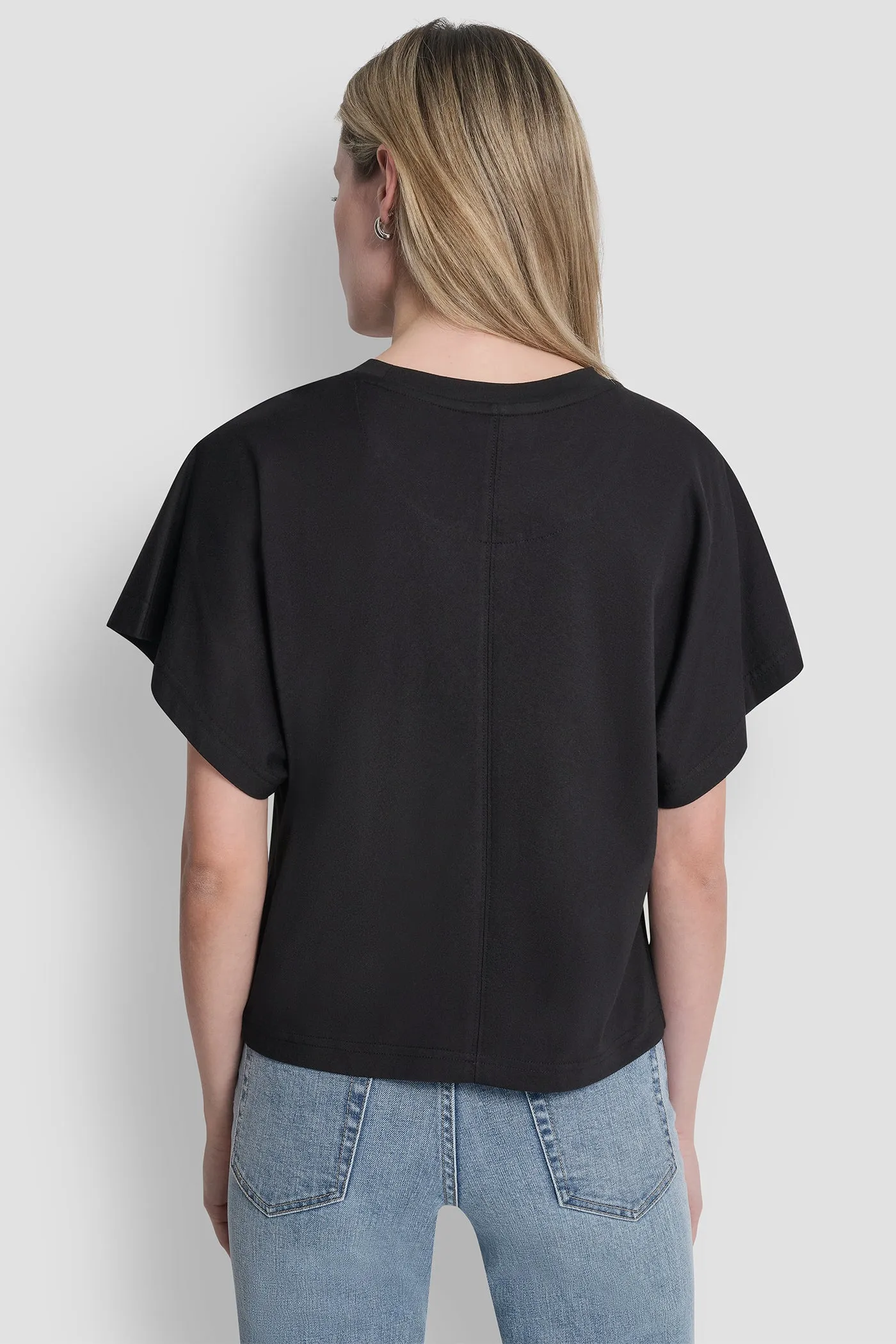 CRYSTAL LOGO TEE sold by DKNY product image thumbnail 2