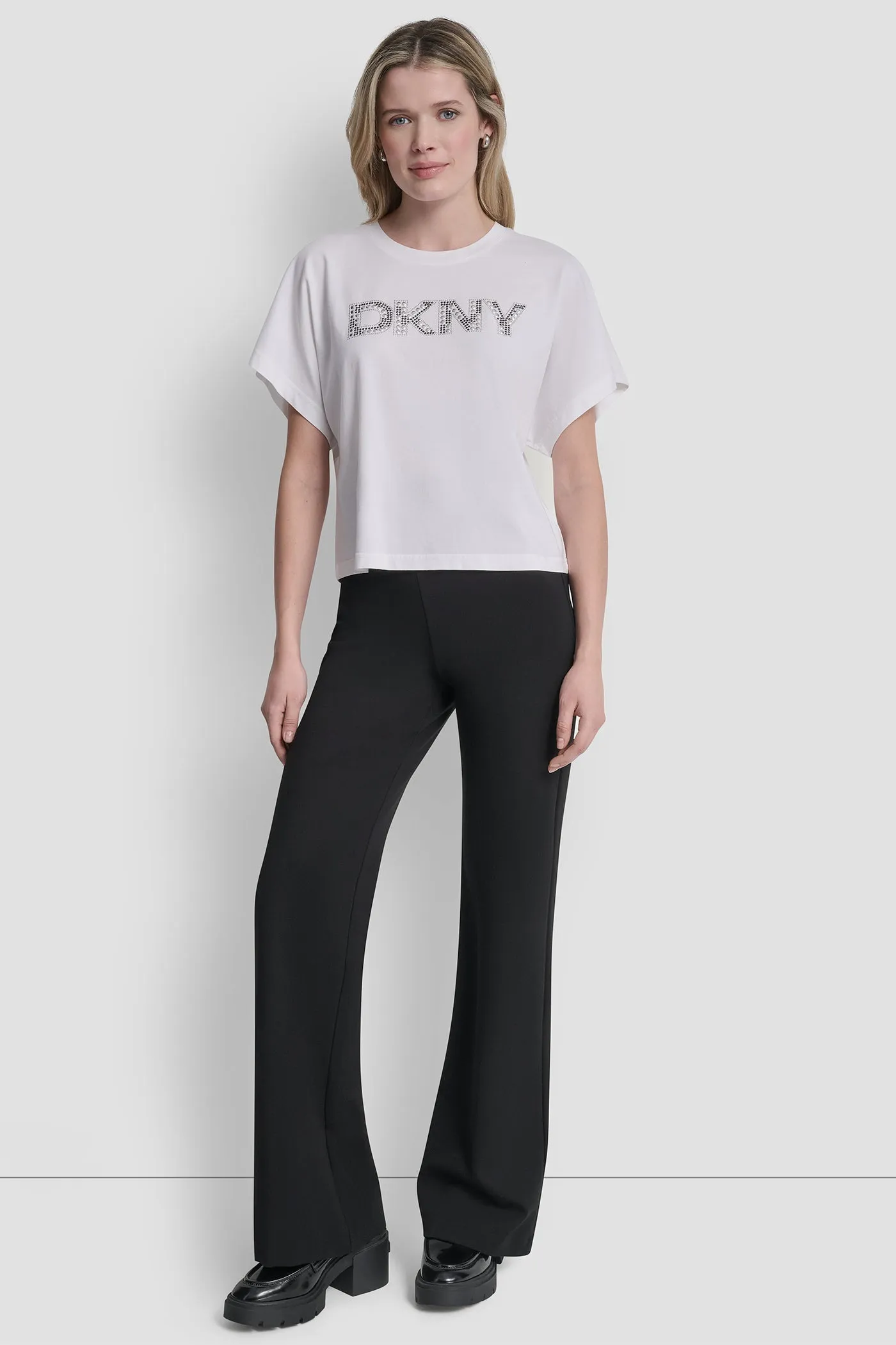 CRYSTAL LOGO TEE sold by DKNY product image thumbnail 4