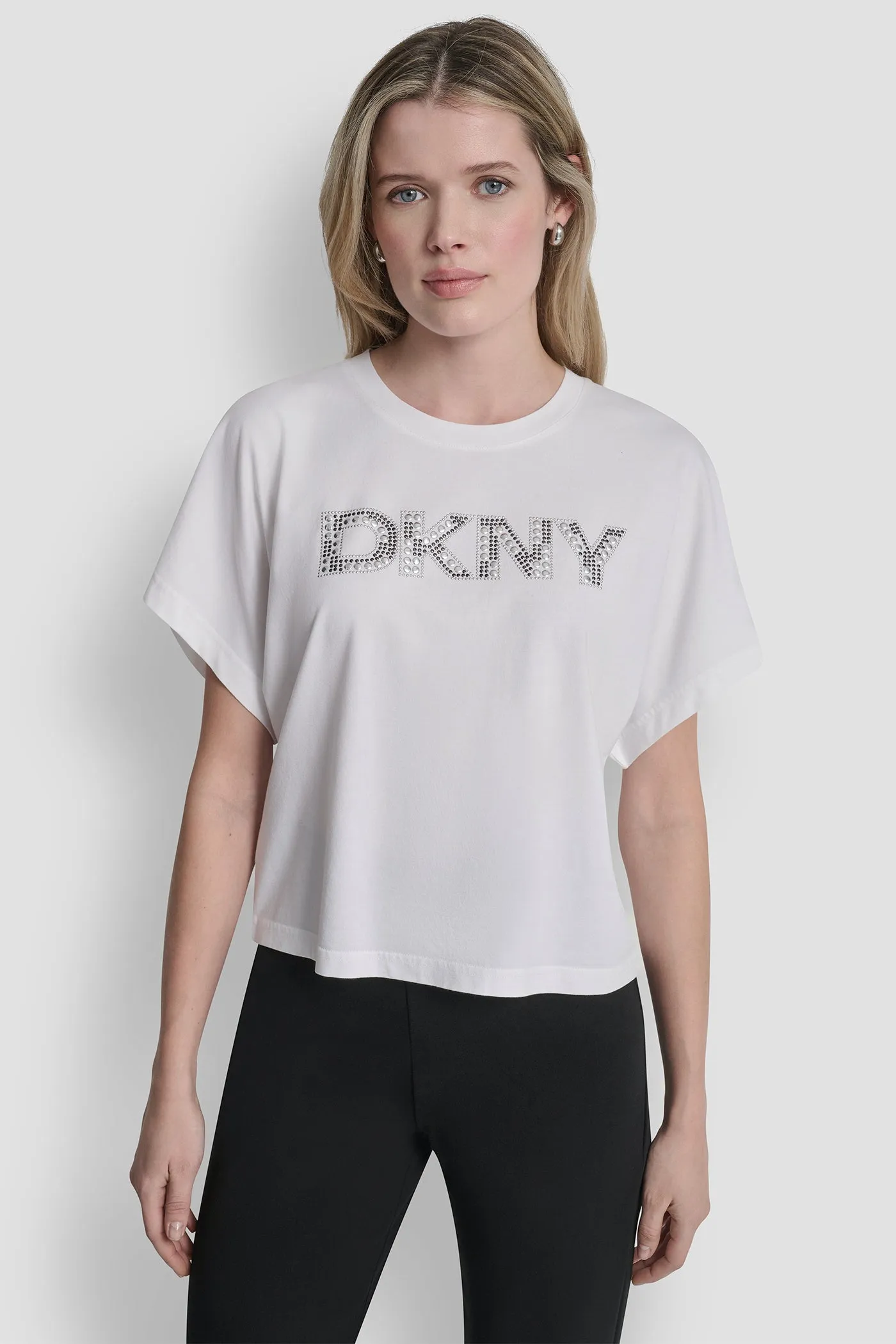 CRYSTAL LOGO TEE sold by DKNY product image thumbnail 5