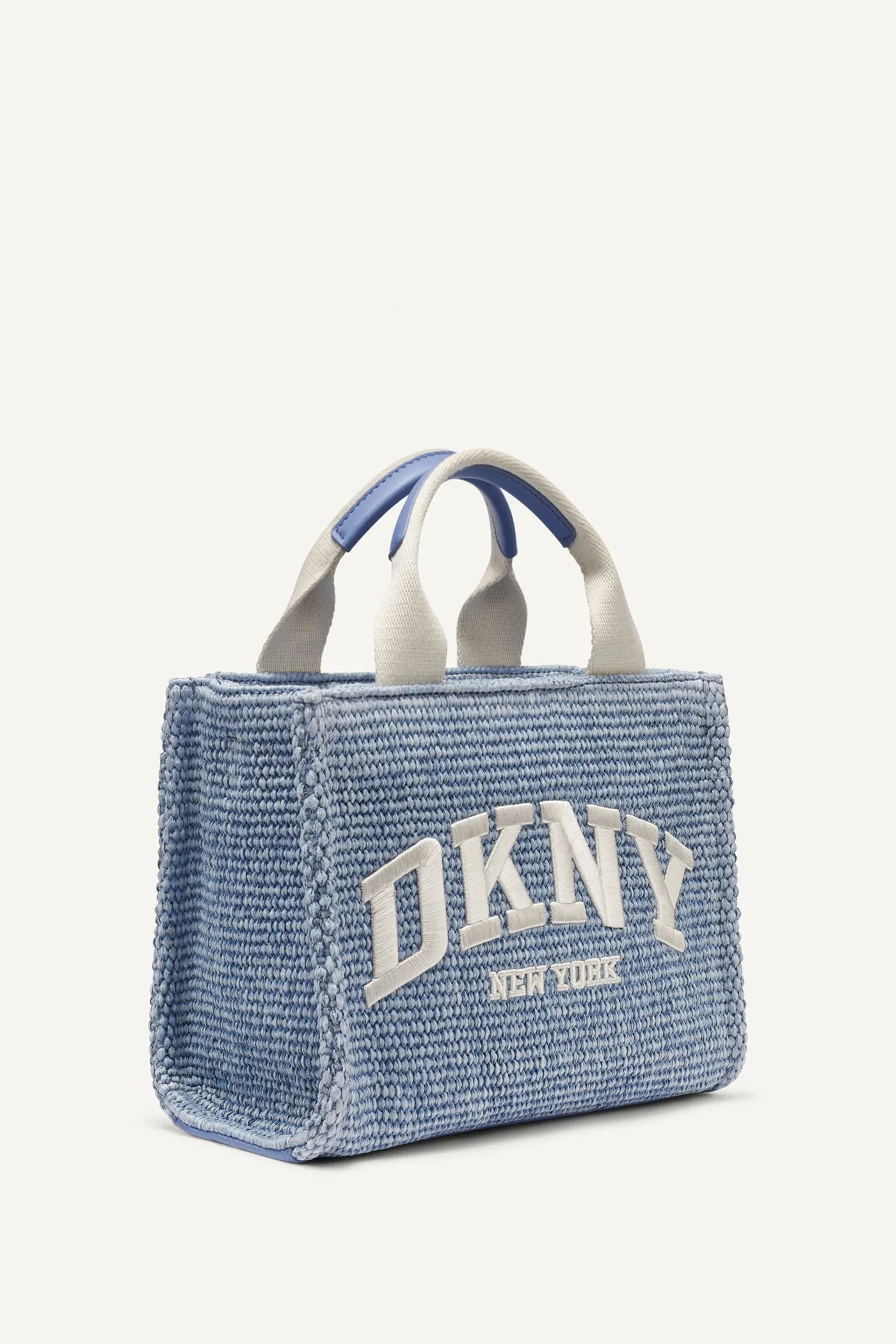 HADLEE SMALL STRAW LOGO TOTE sold by DKNY product image thumbnail 2