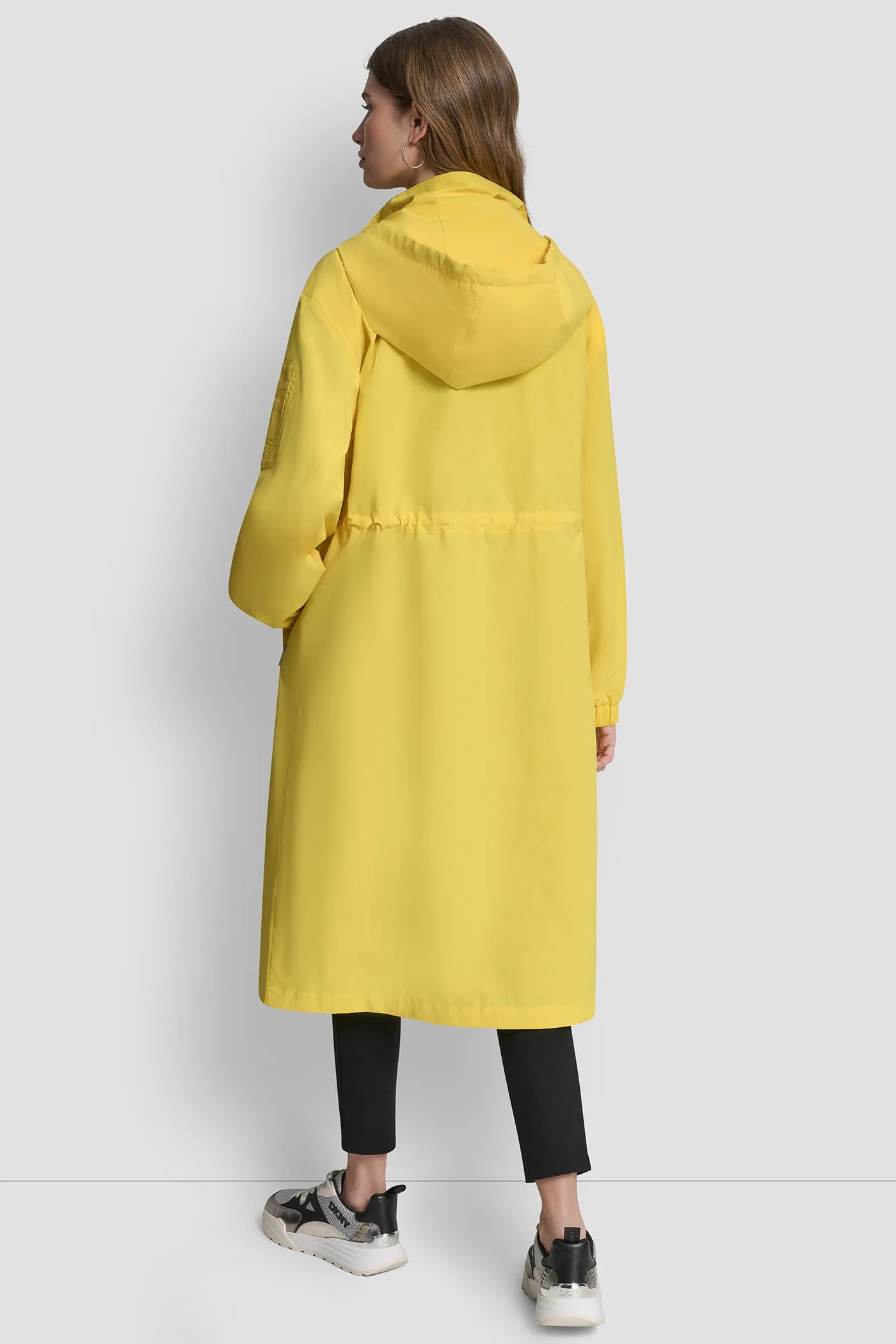 1989 LOGO HOODED LOGO ANORAK sold by DKNY product image thumbnail 2