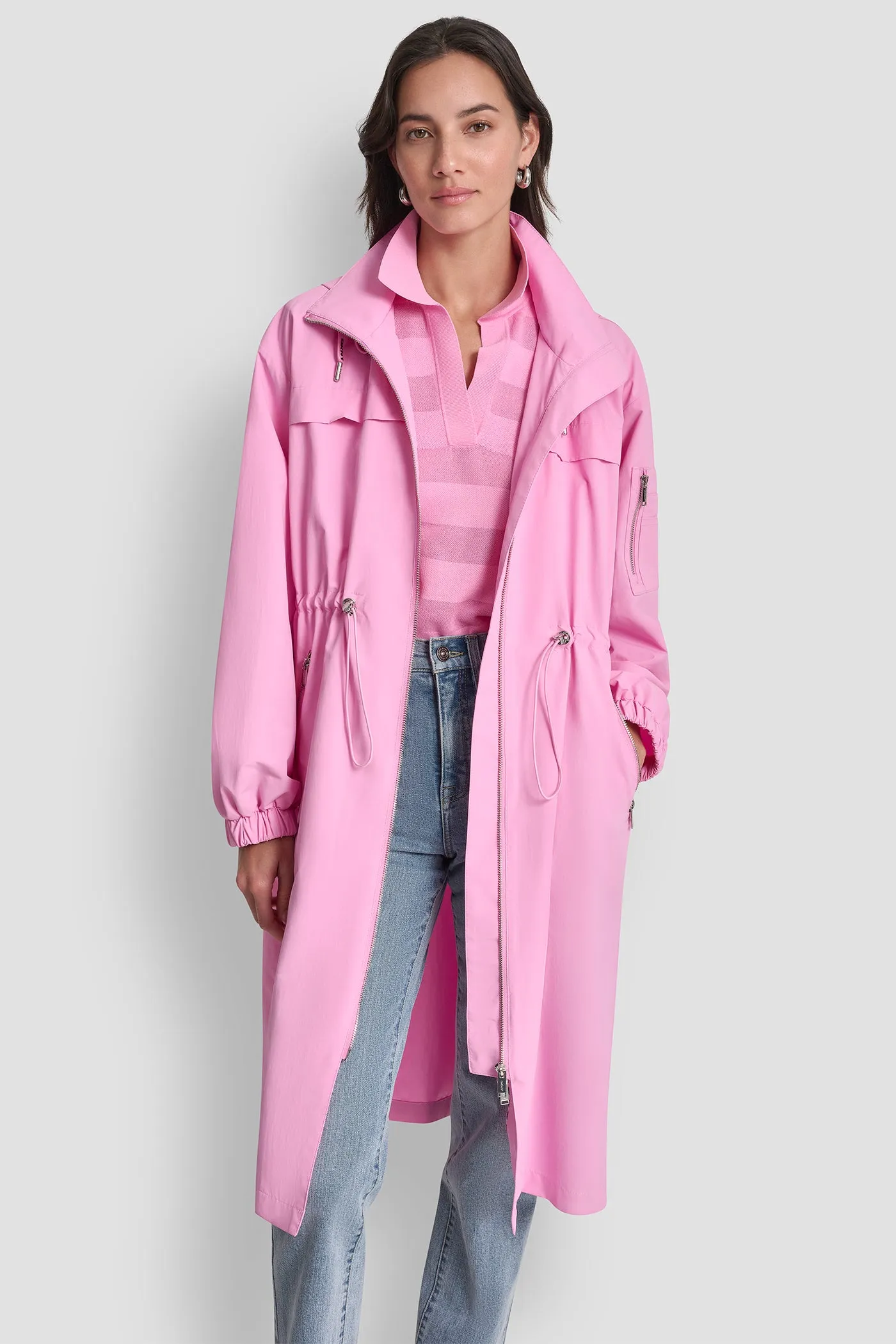 1989 LOGO HOODED LOGO ANORAK sold by DKNY product image thumbnail 5