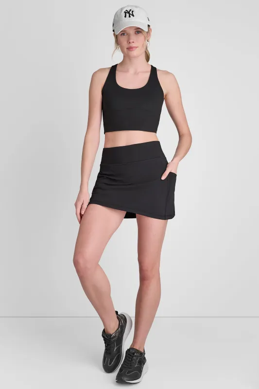 EXTRA HIGH-RISE SKORT sold by DKNY