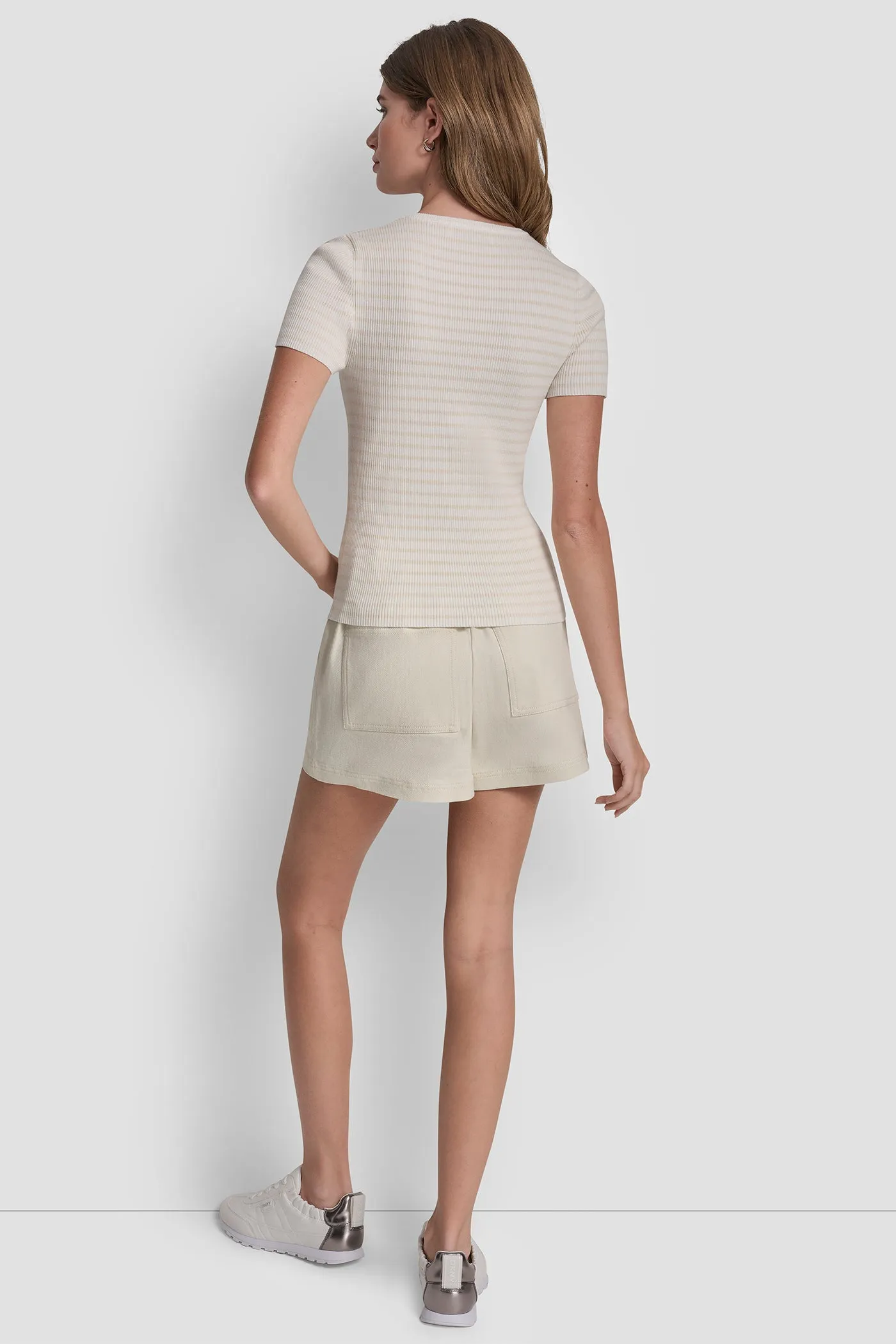 CREW NECK STRIPED TEE sold by DKNY product image thumbnail 2