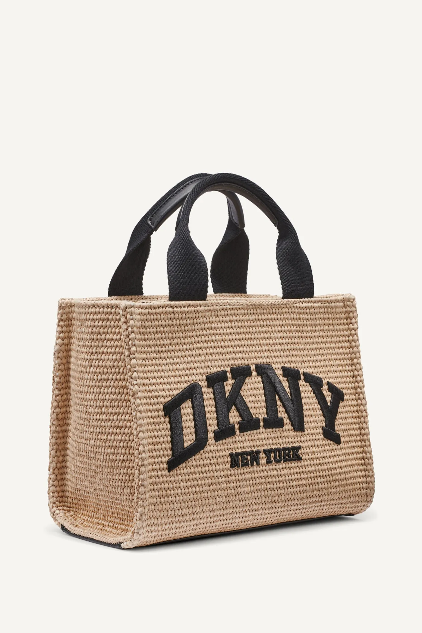 HADLEE SMALL STRAW LOGO TOTE sold by DKNY product image thumbnail 2