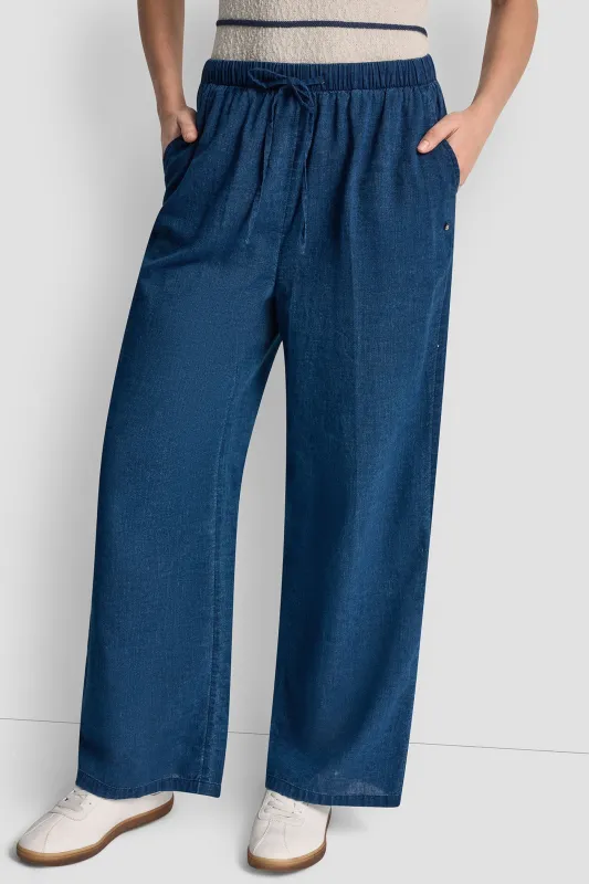HIGH-WAIST PULL-ON PANT made by DKNY