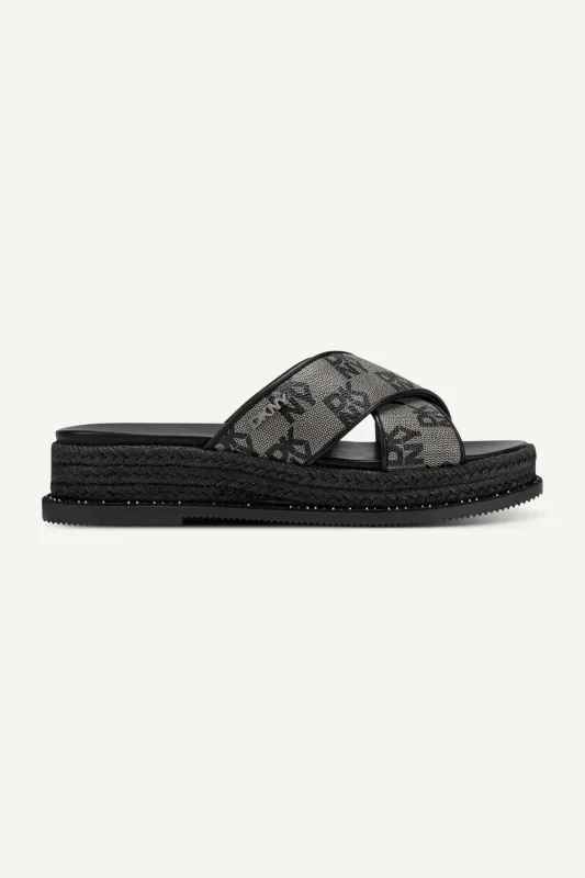 BERRIS X BAND WEDGE ESPADRILLE made by DKNY