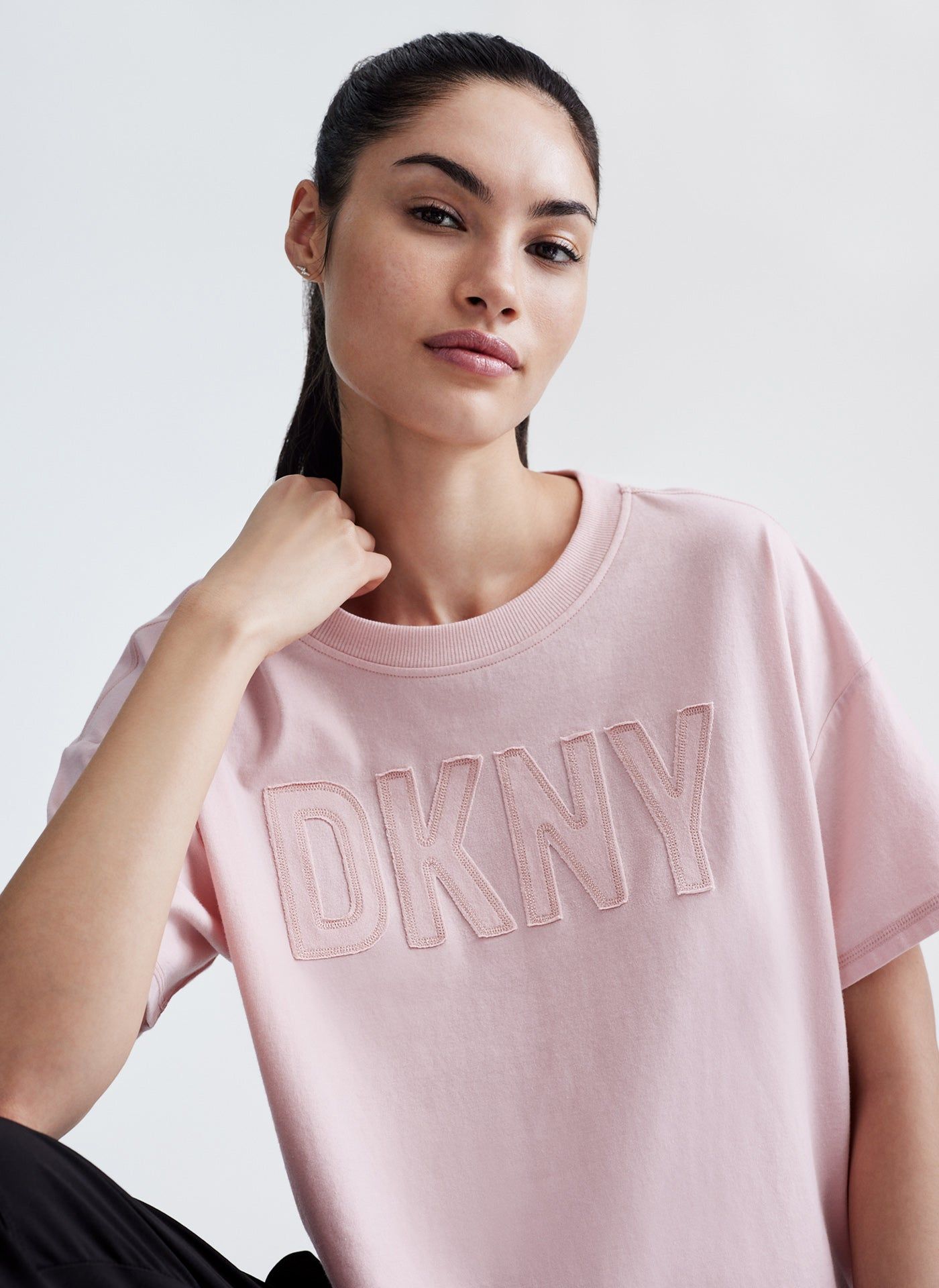 EXPLODED LOGO TEE sold by DKNY product image thumbnail 3