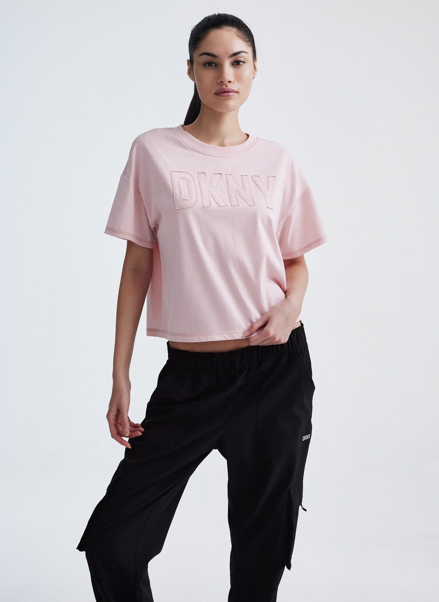 EXPLODED LOGO TEE sold by DKNY