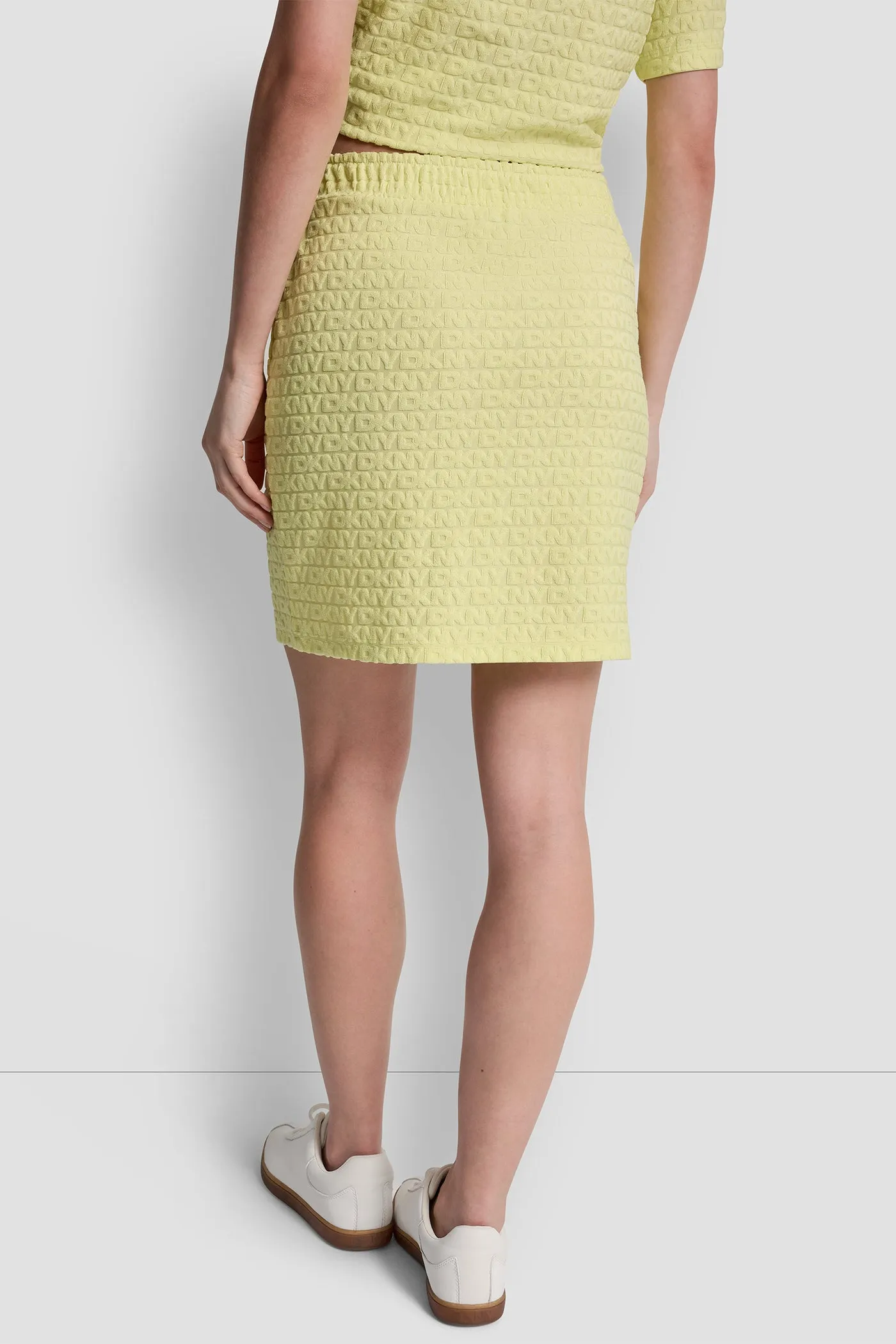 LOGO JACQUARD PULL-ON SKIRT sold by DKNY product image thumbnail 2