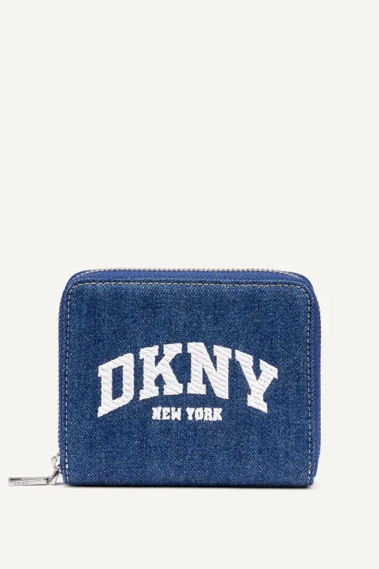 HADLEE SMALL ZIP AROUND WALLET sold by DKNY