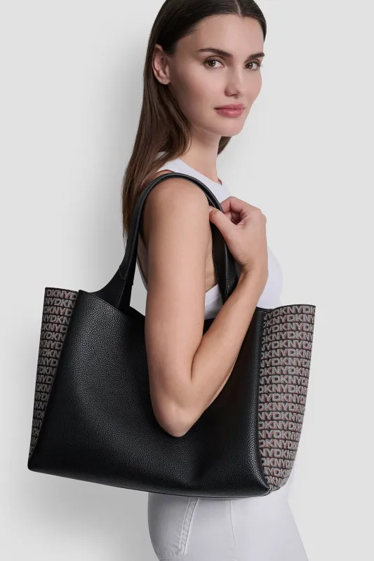 WILLA NEW YORK LOGO TOTE made by DKNY