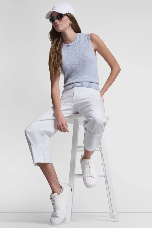 CREW NECK SLEEVELESS SWEATER sold by DKNY