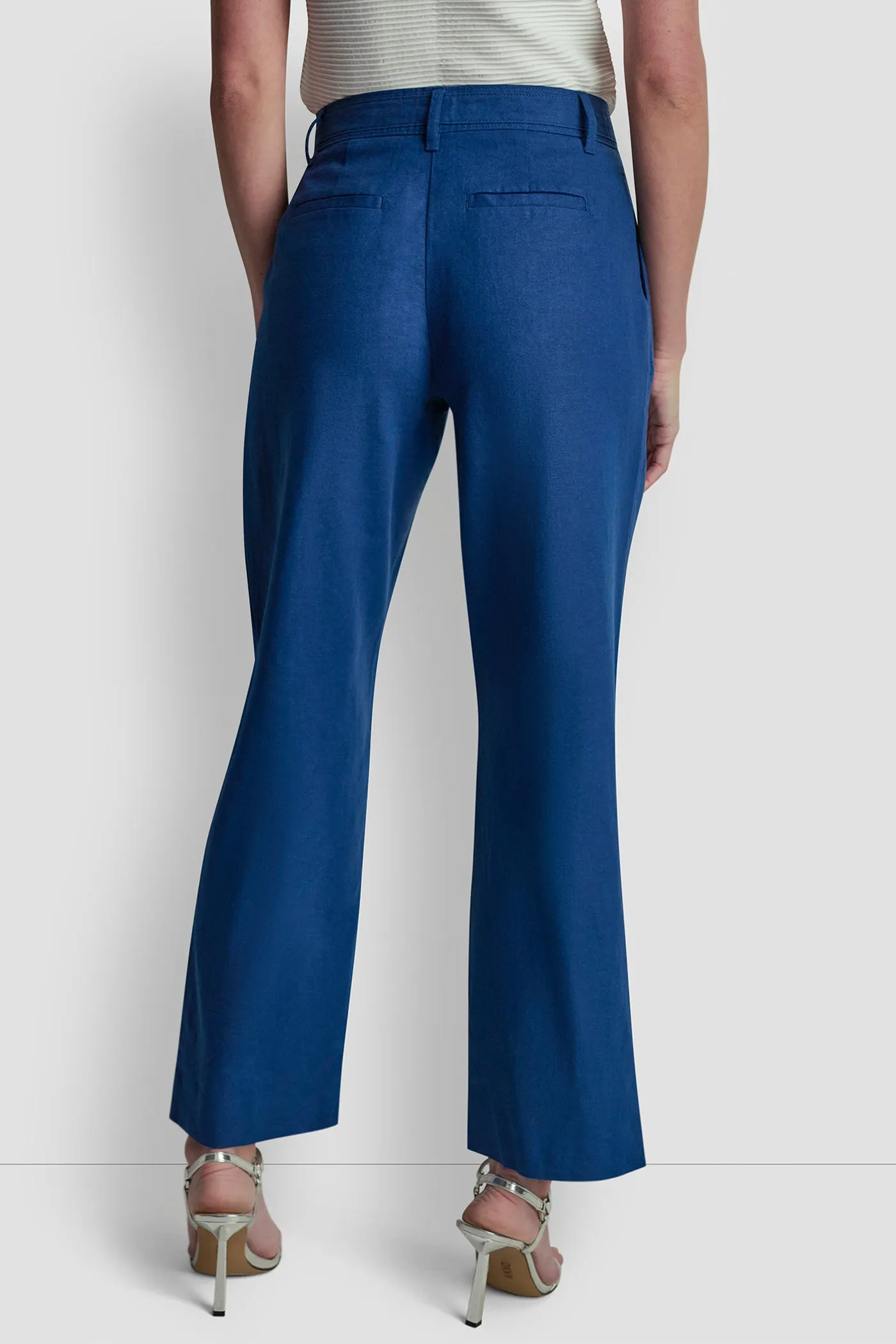 MID-RISE TIE WAIST PLEATED PANT sold by DKNY product image thumbnail 2