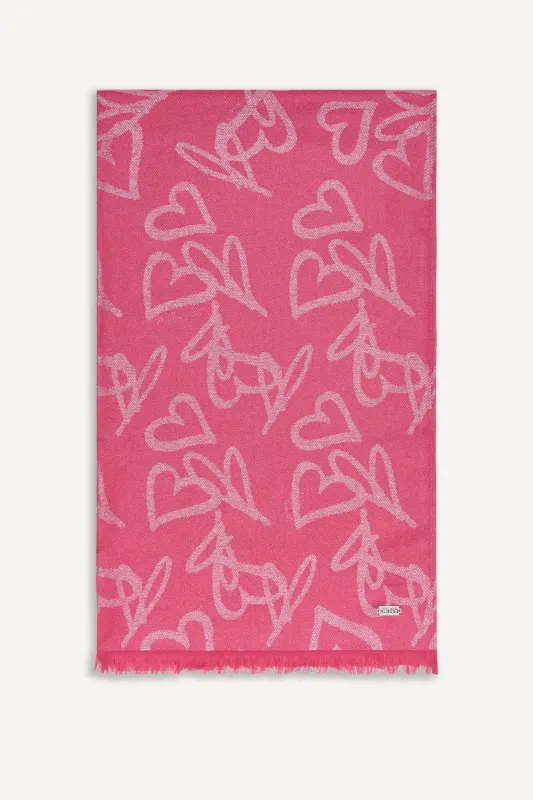 EVERYBODY LOVES DONNA METALLIC WRAP made by DKNY