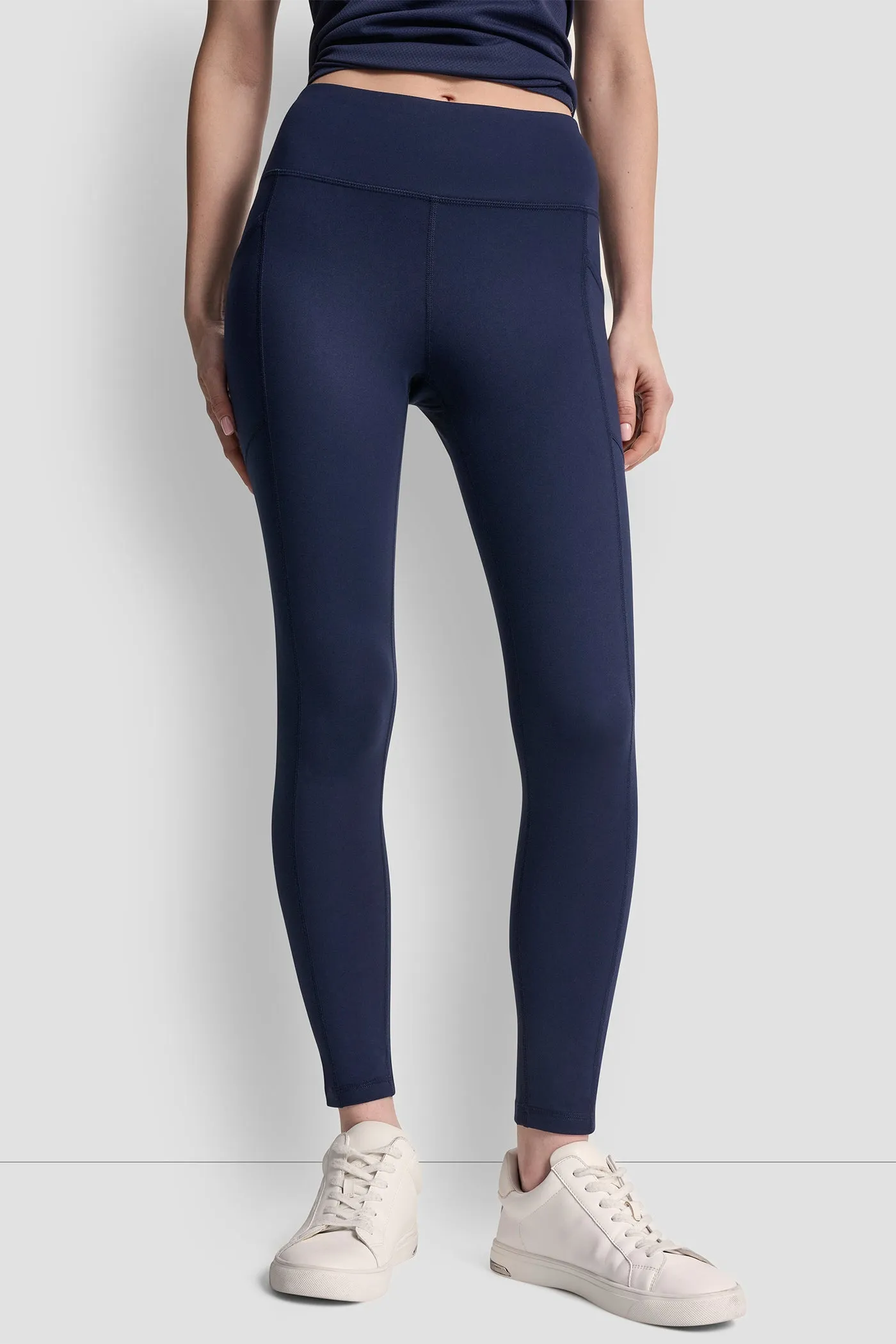 HIGH-RISE LOGO 7/8 LENGTH LEGGING sold by DKNY product image thumbnail 2