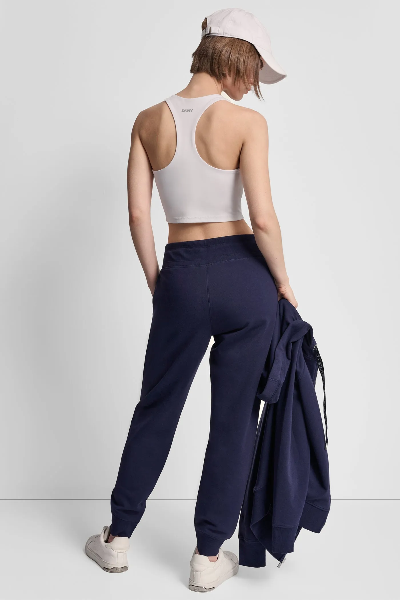 TWO TONE LOGO DRAWCORD JOGGER sold by DKNY product image thumbnail 2