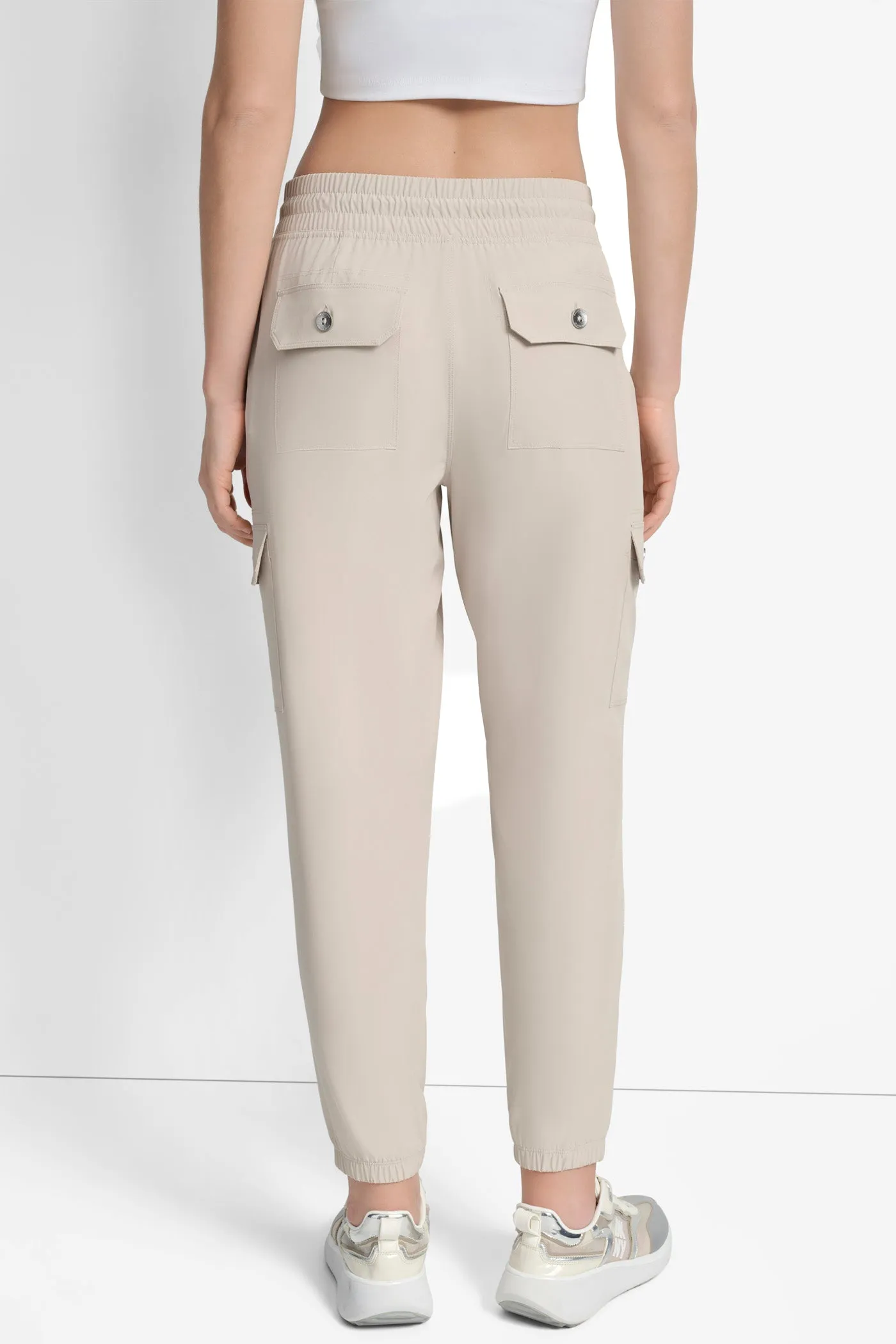 HIGH-RISE RELAXED CARGO JOGGER sold by DKNY product image thumbnail 2