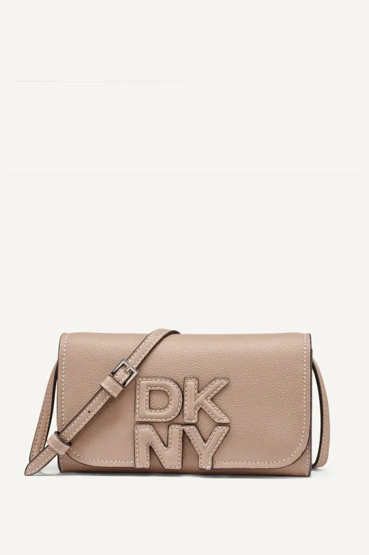 NICOLE FLAP CROSSBODY made by DKNY