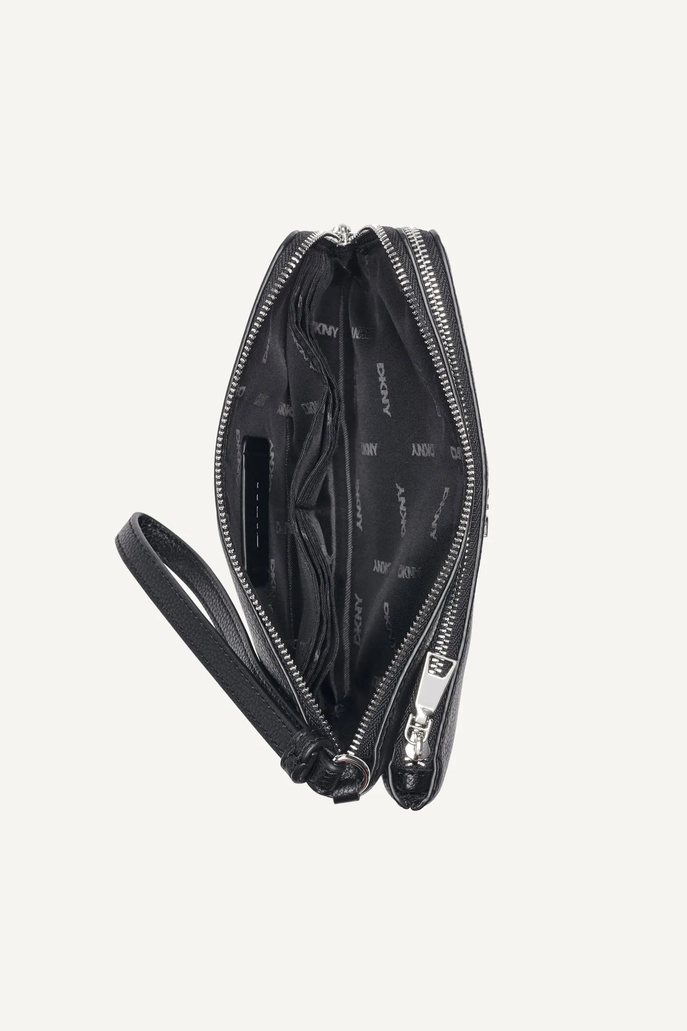 SARAH DUAL ZIP POUCH WRISTLET sold by DKNY product image thumbnail 3