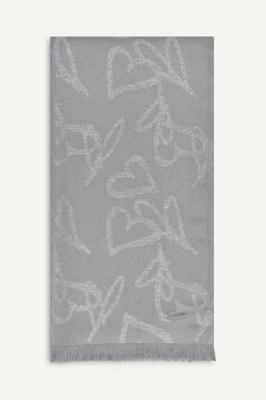 EVERYBODY LOVES DONNA METALLIC WRAP made by DKNY