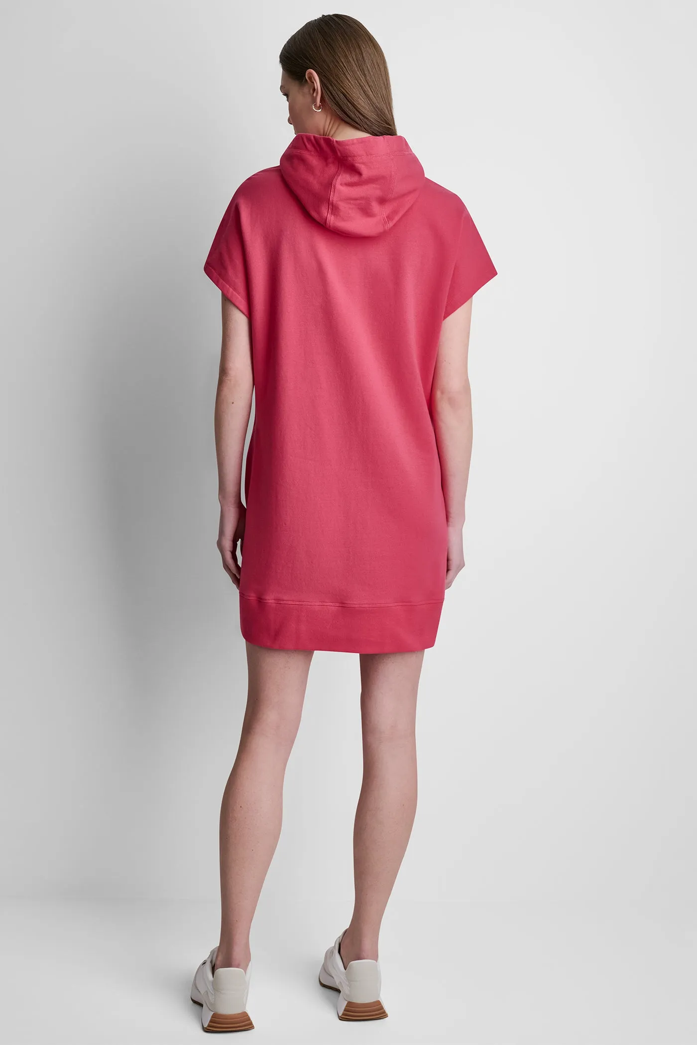 TWO-TONE LOGO DRAWCORD SNEAKER DRESS sold by DKNY product image thumbnail 5
