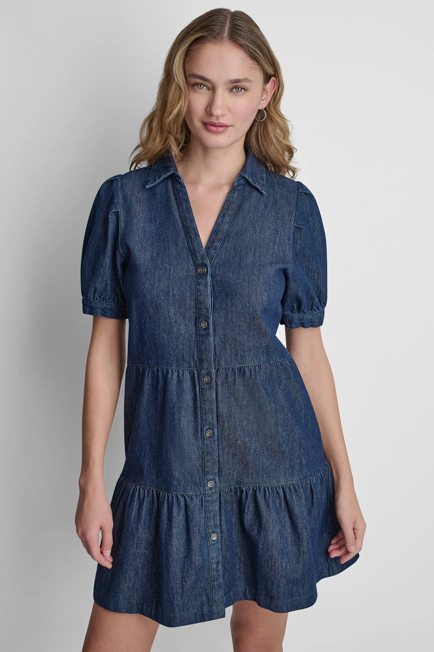 DENIM MINI DRESS sold by DKNY product image thumbnail 2