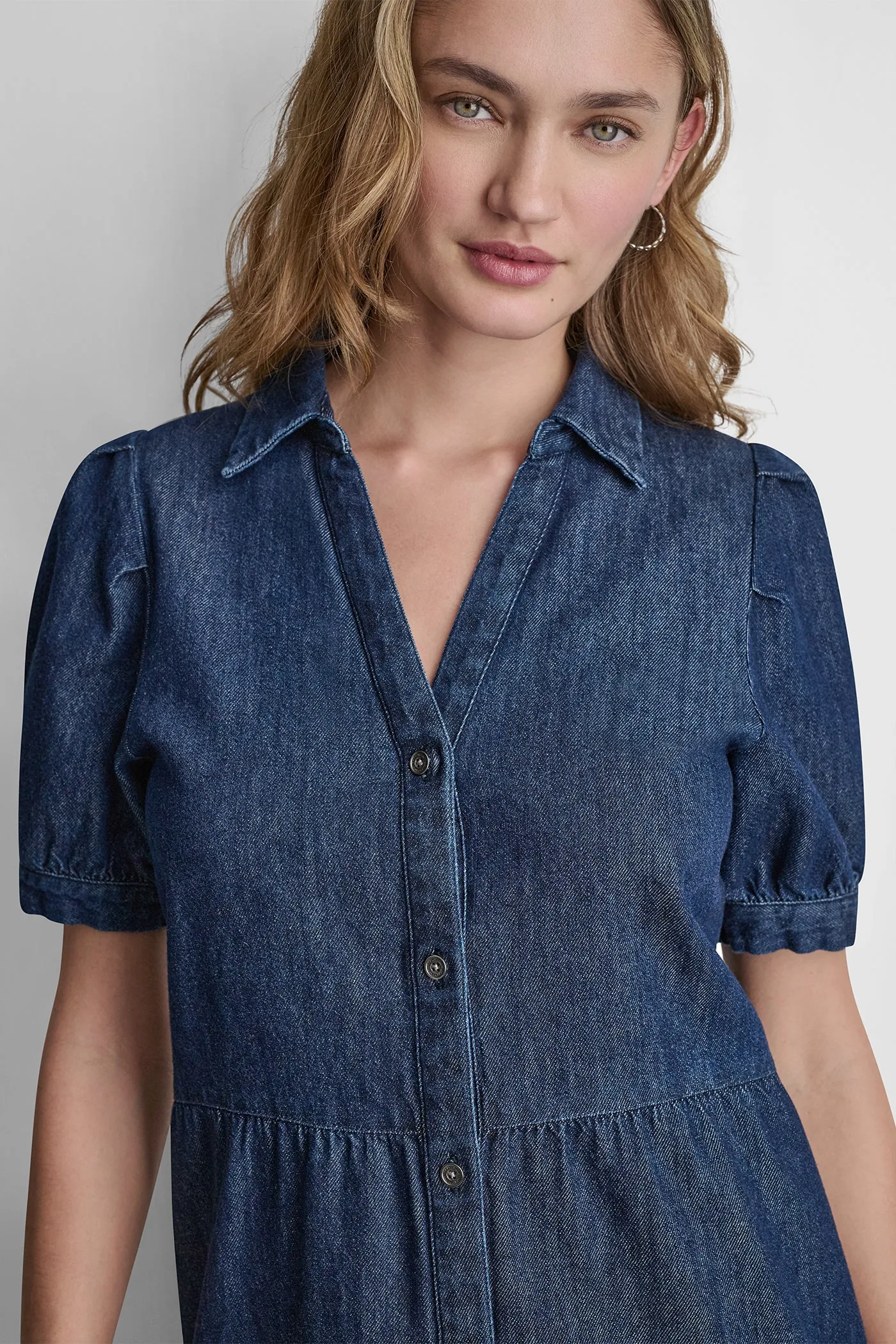 DENIM MINI DRESS sold by DKNY product image thumbnail 5